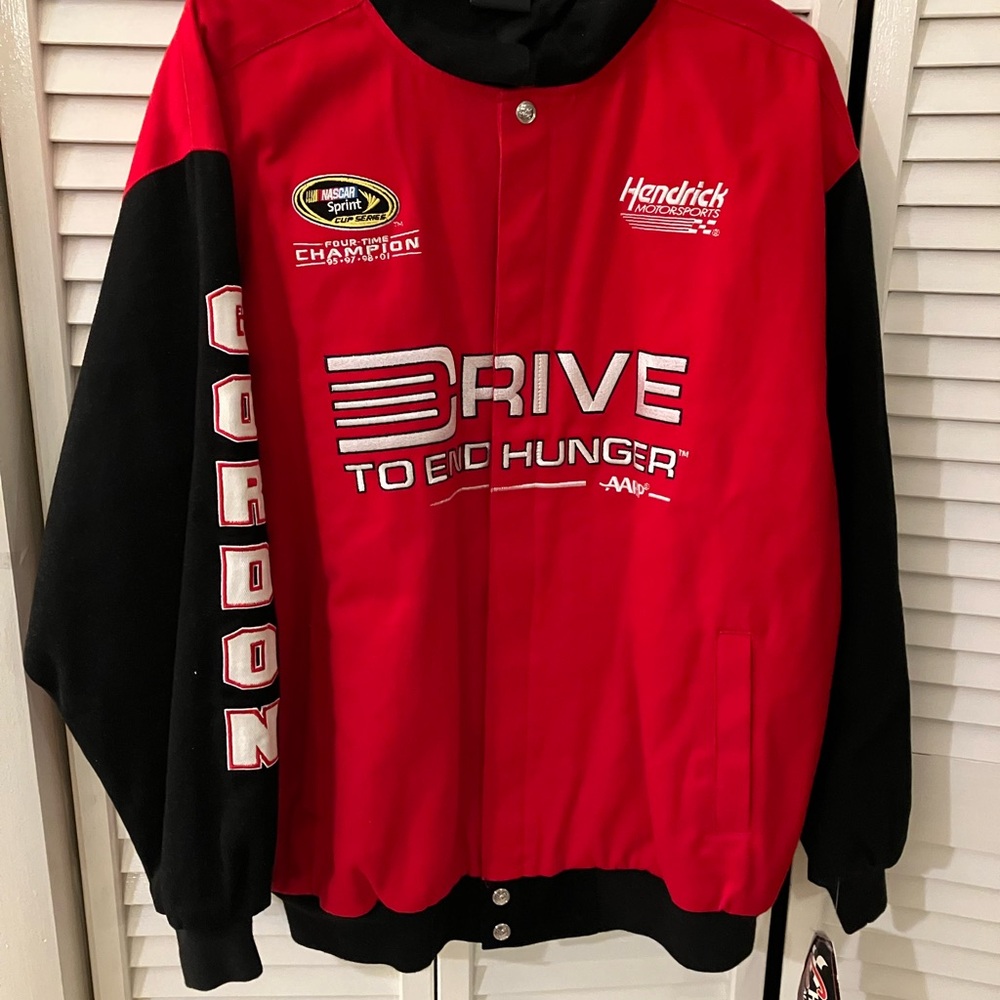 Chase Authentics Red and Black Varsity Jacket